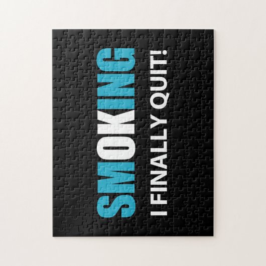 Puzzle J'Ai Finalement Quitté - Arrêté de fumer Récompens (Vertical)