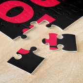 Puzzle J'ai nivelé jusqu'à Big Bro Rouge et Noir (Côté)