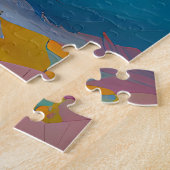 Puzzle "J'ai vu trois bateaux" (Côté)