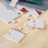 Puzzle J'aide à déballer ! Drôle de chat dans un carton d (Côté)