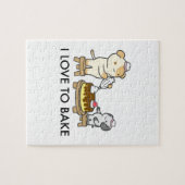 Puzzle J'aime faire cuire au four (Horizontal)