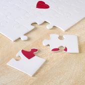 Puzzle J'aime Jésus Cœur Rouge (Côté)