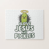 Puzzle J'Aime Jésus Et Les Piquettes (Horizontal)