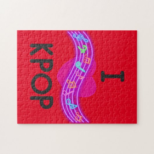 Puzzle J'aime K pop (Horizontal)