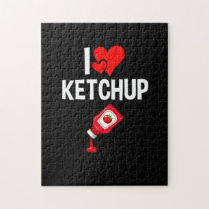 Puzzle J'aime Ketchup
