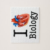 Puzzle J'aime la biologie (Vertical)