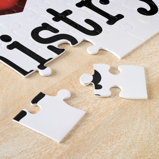 Puzzle J'aime la chimie (Côté)