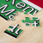 Puzzle J'aime le Kenya et impression d'art "Hakuna Matata (Côté)