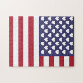 PUZZLE J'AIME LES ÉTATS-UNIS D'AMÉRIQUE (Horizontal)