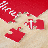 Puzzle J'Aime Mon Amour Rouge Frustrant (Côté)