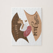 Puzzle J'aime mon café Retro Java (Vertical)