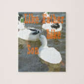 Puzzle J'aime mon garçon comme un père comme un fils (Vertical)