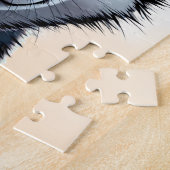 Puzzle J'Aime Mon Husky Personnalisé (Côté)