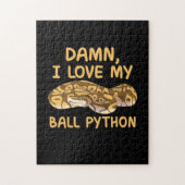 Puzzle J'Aime Mon Python Ball (Vertical)