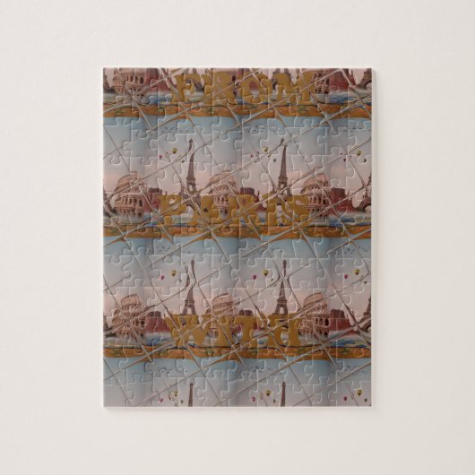 Puzzle J'aime Paris ( I Love Paris ) (Vertical)