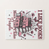 Puzzle J'Aime Plus Les Livres Que... (Horizontal)