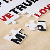 Puzzle J'aime Trump (Côté)