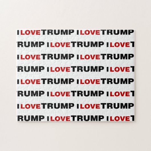 Puzzle J'aime Trump (Horizontal)
