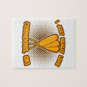Puzzle J'Aime Vraiment Les Corndogs, OK ! (Horizontal)