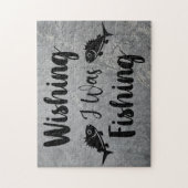 Puzzle J'aimerais pêcher une citation drôle (Vertical)