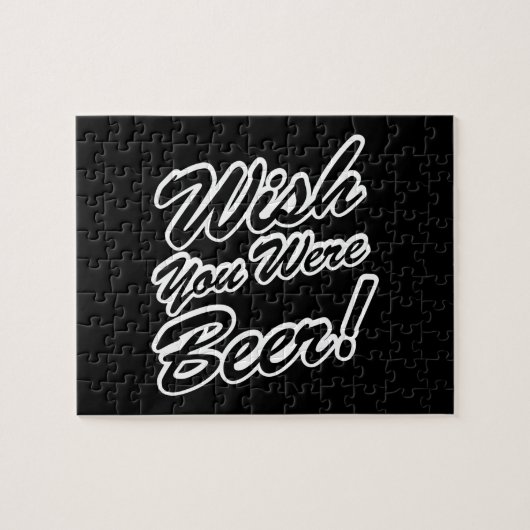 Puzzle J'Aimerais Que Tu Sois Bière ! (Horizontal)