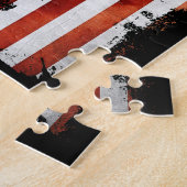 Puzzle Jamaican American Flag Jamaica (Côté)