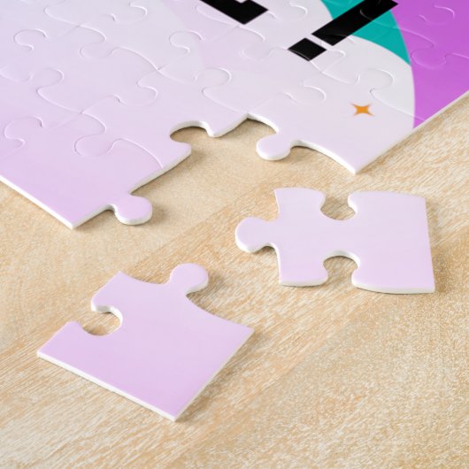 Puzzle jamais plus arc-en-ciel (Côté)