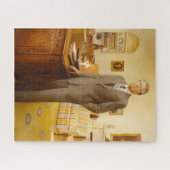 Puzzle James Earl Carter peint le portrait du président a (Horizontal)