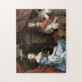 Puzzle James II et Anne Hyde par Sir Peter Lely (Vertical)