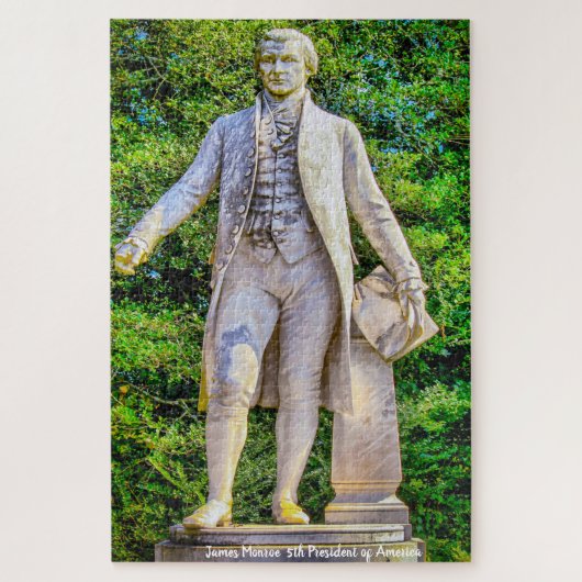 Puzzle James Monroe 5e président des États-Unis. (Vertical)