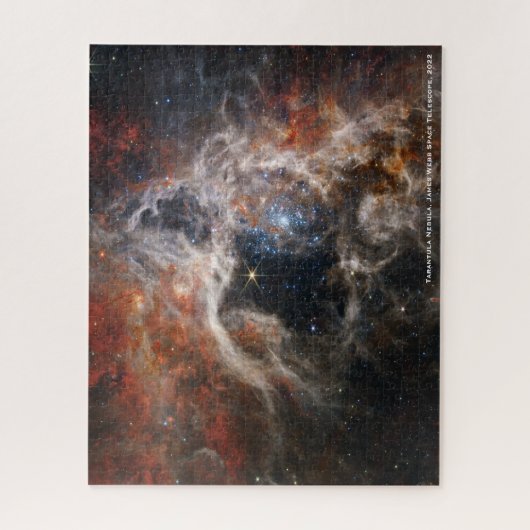 Puzzle James Webb Tarantula Nebula Hi-Res Image 2022 (Vertical)