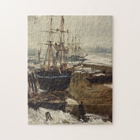 Puzzle James Whistler - La Tamise dans la glace (Vertical)