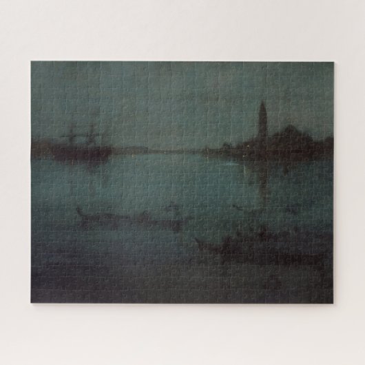 Puzzle James Whistler - Nocturne : La lagune, Venise (Horizontal)