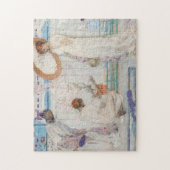 Puzzle James Whistler - Symphonie blanche, Trois filles (Vertical)