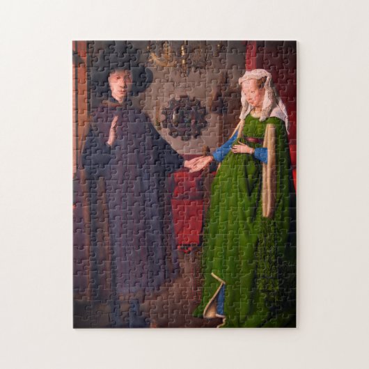 Puzzle Jan Van Eyck Arnolfini Portrait de famille pour le (Vertical)