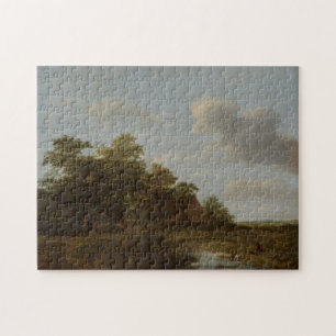 Puzzle Jan Vermeer van Haarlem, Paysage avec une ferme