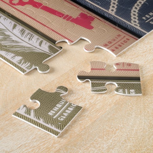 Puzzle Jane Austen's books (Côté)