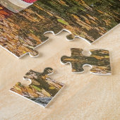 Puzzle Japanese Garden Pond Red Torii Gate (Côté)