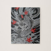 Puzzle Japanese Koi Fish (Vertical)