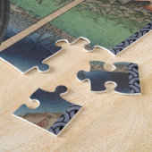 Puzzle Japanese Koi Fish Festival Flag Antique (Côté)