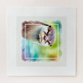 Puzzle Japanese Otter in Tranquil Waters 040924AREF130 - (Horizontal)