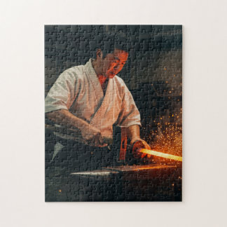 Puzzle Japanese Swordsmith Spirit 魂を打ち込む刀鍛冶