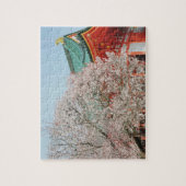 Puzzle Japon, Kyoto. Fleur de cerisiers de Shinto (Vertical)