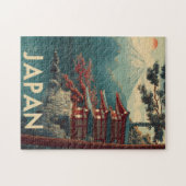 Puzzle Japon Mont Fuji vintage (Horizontal)