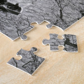 Puzzle Japon, Tokyo. Les cerisiers en fleurs à l'impérial (Côté)