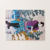 Puzzle Japonais Bonsai Master, Kuniyoshi, Ukiyo-e (Horizontal)