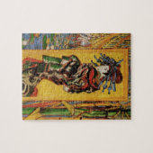 Puzzle Japonais Courtesan Oiran par Vincent van Gogh (Horizontal)