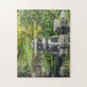 Puzzle japonais de lanterne en pierre (Vertical)