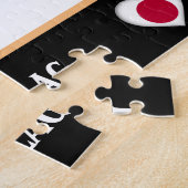 Puzzle Japonais Flag & Japanese country (Côté)