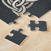 Puzzle Jardin à nœuds de trèfle chuchoté (Côté)